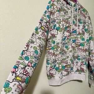 Hello Kitty Multicolor Graphic Sweatshirt